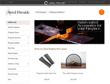 Tablet Screenshot of anvilfireside.com